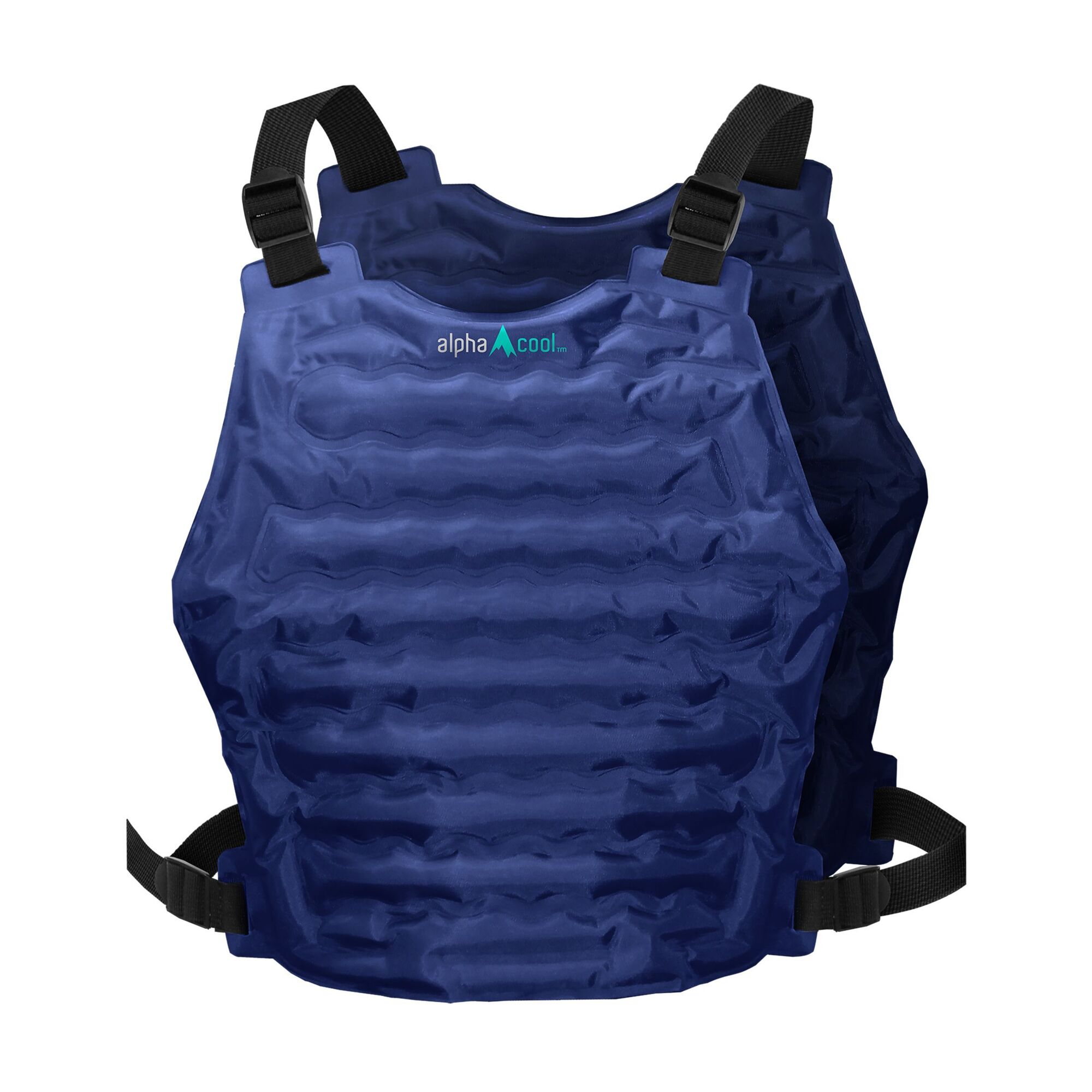 Action Manufacturing AlphaCool Polar Cooling Ice Vest - One Size - Navy